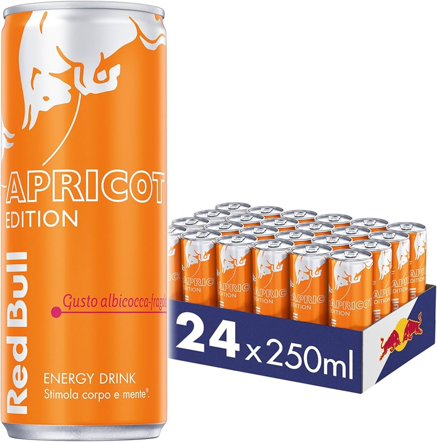 Red Bull Apricot Strawberry 24-pack