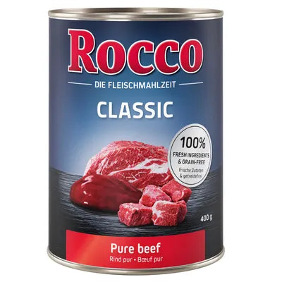 Prova nu! Rocco i enpack 1 x 400 g Classic Rent nötkött
