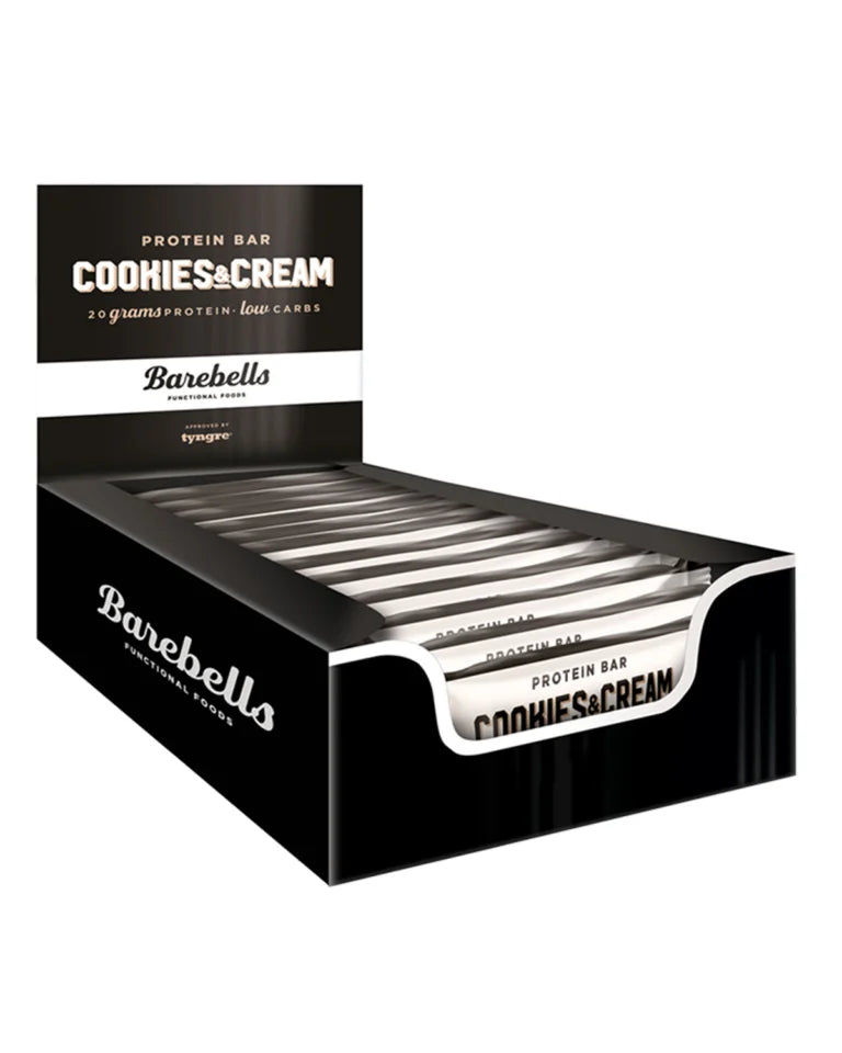 Barebells Protein Bar Cookies & Cream 12x55