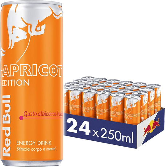Red Bull Apricot Strawberry 24-pack