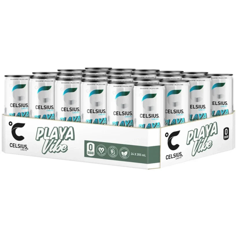 24 x Celsius 355 ml Playa Vibe - Piña Colada SUPER DEAL