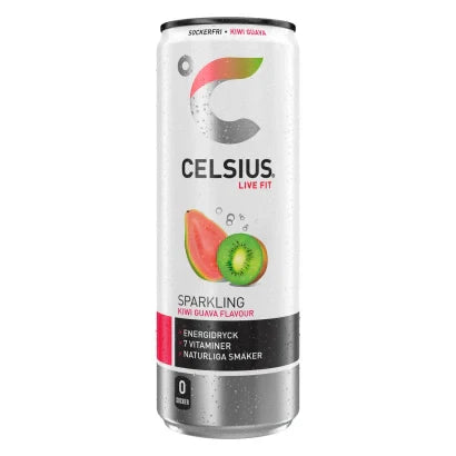 24 x Celsius 355 ml Kiwi Guava